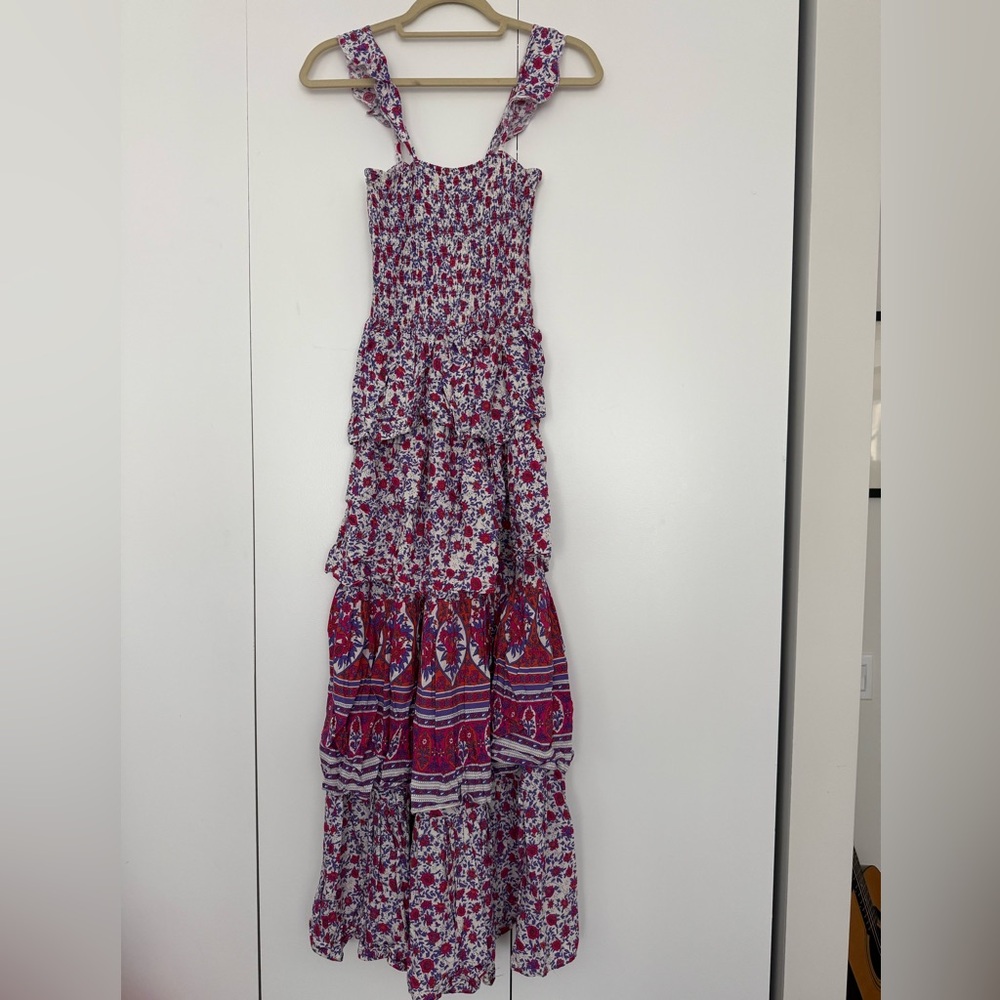 Floral Tiered Maxi Dress